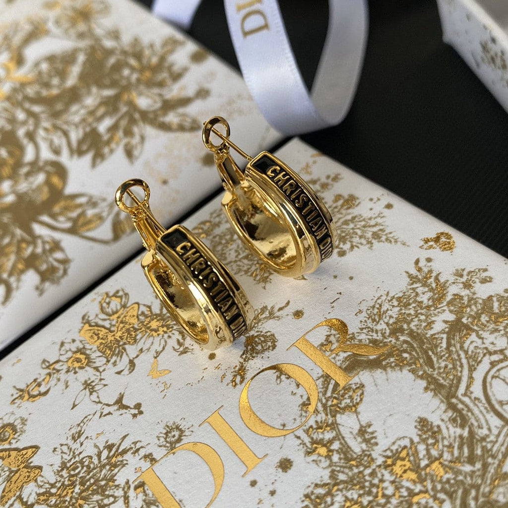 18K Dior Code Earrings