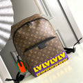 LOUIS VUITTON DISCOVERY BACKPACK 40 IN BROWN MONOGRAM CANVAS RUBBER LOGO