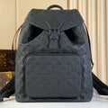 LOUIS VUITTON MONTSOURIS BACKPACK 40 IN BLACK MONOGRAM TAURILLON
