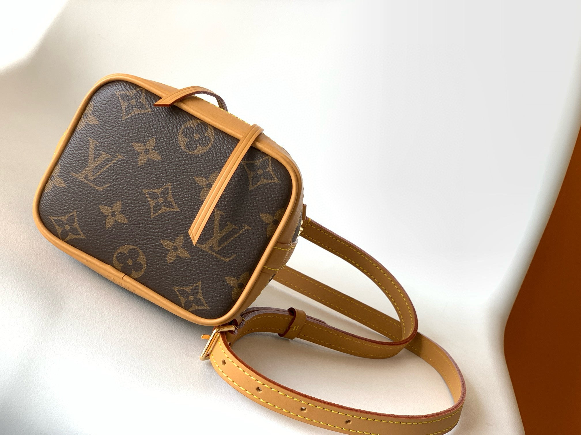 LOUIS VUITTON NANO NOÉ 16 IN BROWN MONOGRAM CALFSKIN