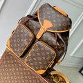LOUIS VUITTON MONTSOURIS CARGO BACKPACK 40 IN BROWN MONOGRAM LAMBSKIN