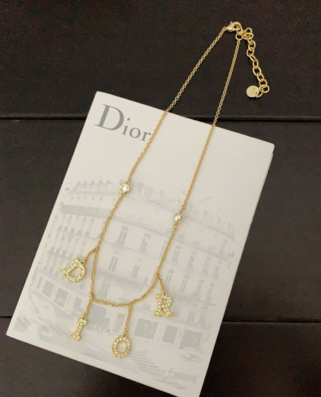 18K Dior 30 Montaigne Necklace