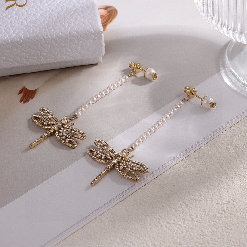 18K Dior Night Herbarium Earrings