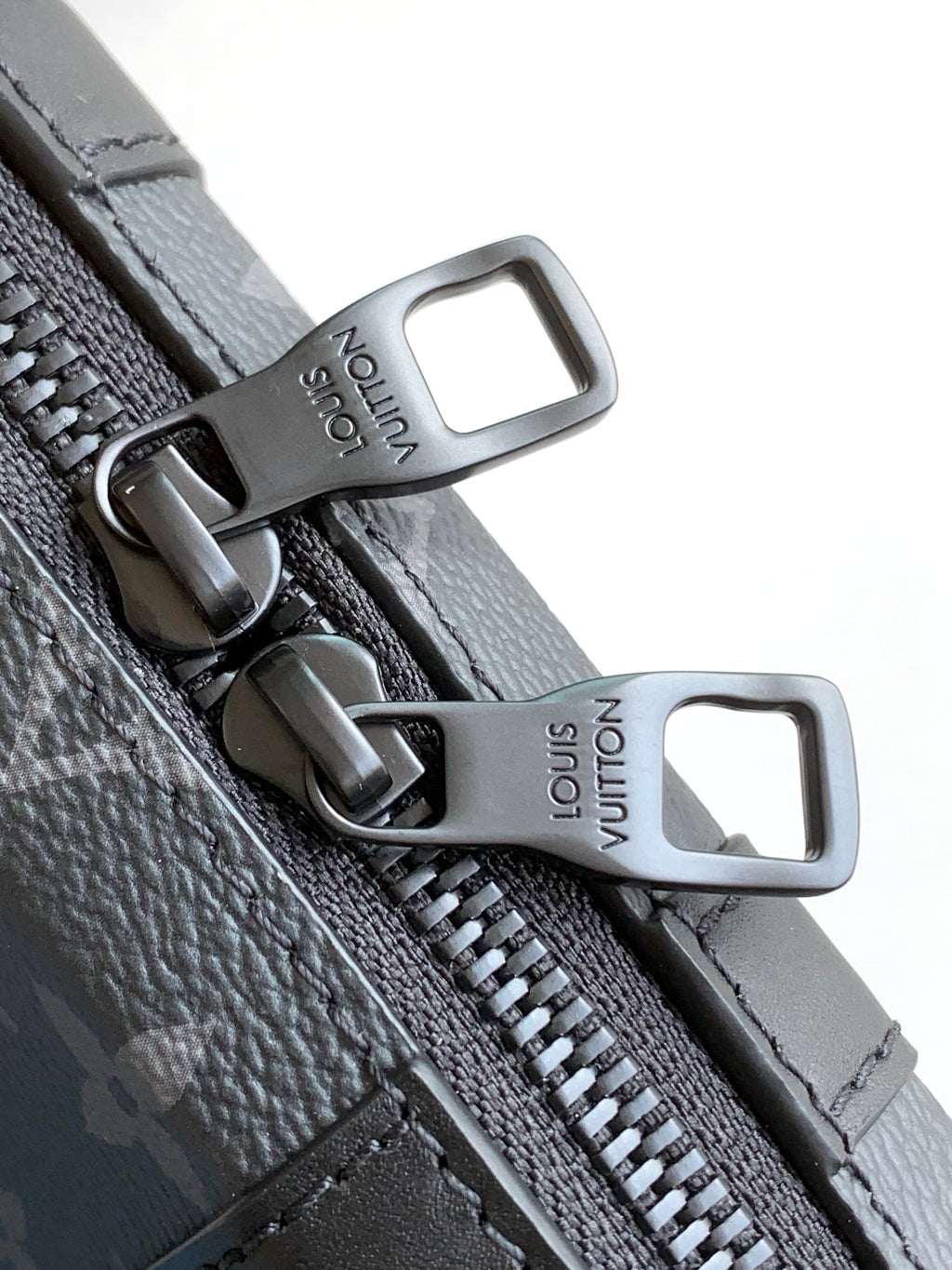 LOUIS VUITTON LV 25S SOFT TRUNK BAG 22 IN MONOGRAM ECLIPSE CANVAS AND CALFSKIN