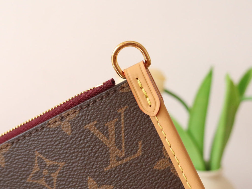 LOUIS VUITTON LV 25S SMALL CARRYALL BAG IN BROWN MONOGRAM CALFSKIN