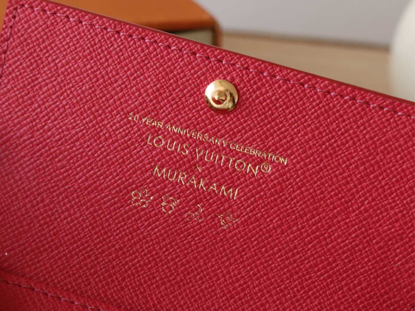 LOUIS VUITTON ROSALIE WALLET 12 IN WHITE MIX COLORFUL CALFSKIN