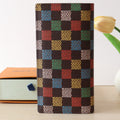 LOUIS VUITTON POCKET ORGANIZER WALLET 19 IN COLORFUL DAMIER EBENE CANVAS