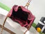 CHANEL 25C HOBO BAGS 40CM DARK RED GRAINED CALFSKIN
